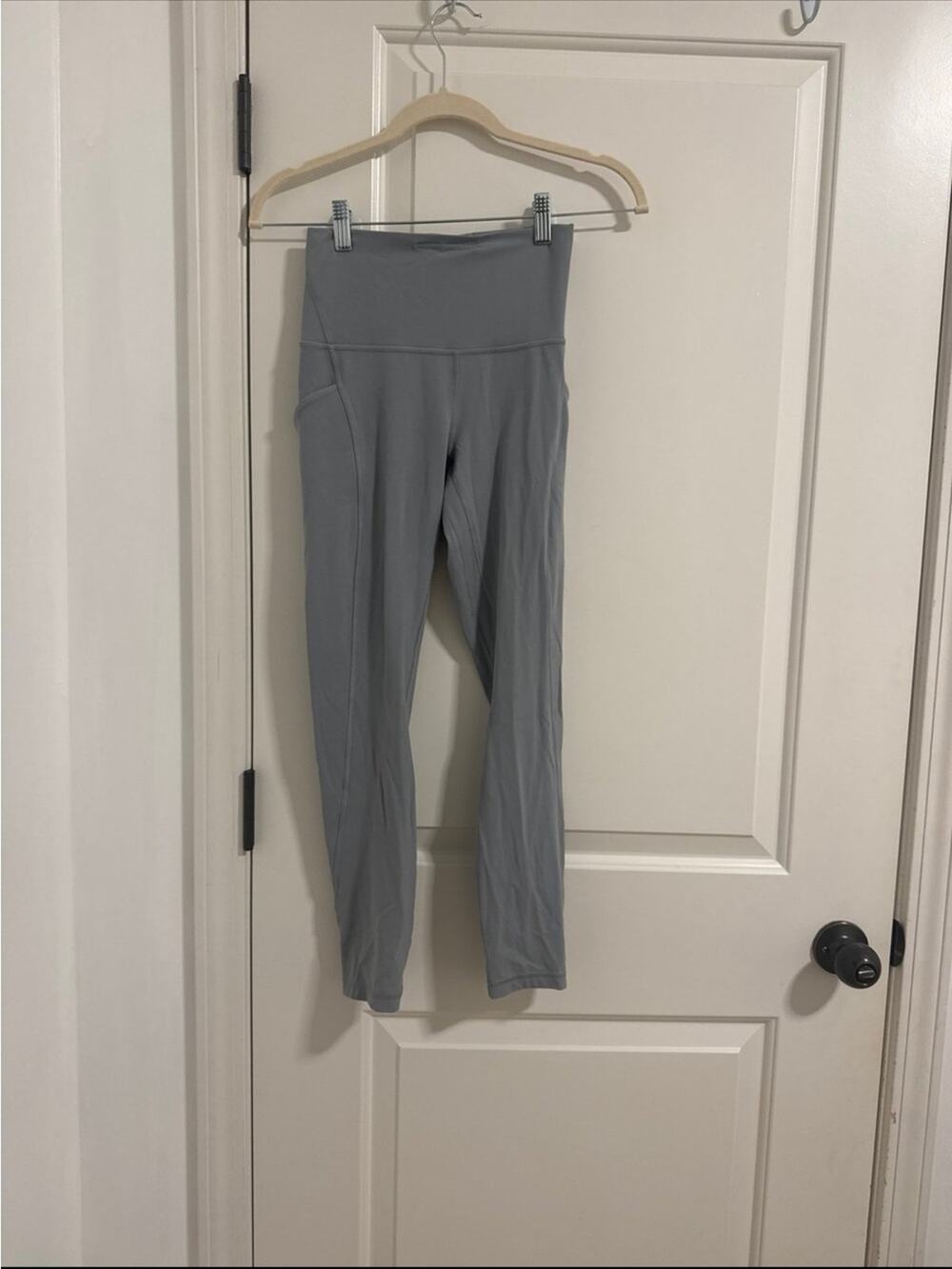 lululemon athletica Light Gray High-Rise Leggings